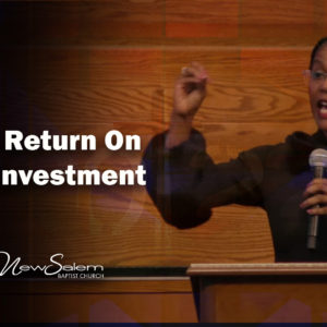 The Return On The Investment For Following Jesus | Elder Jami Ervin | Matthew 8:18-22