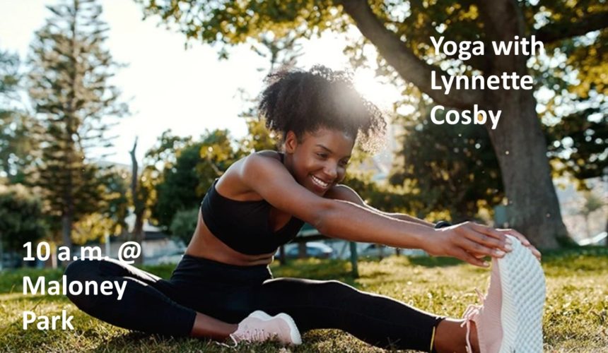 At the Picnic: Morning yoga with Lynnette Cosby